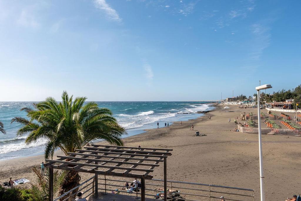 Meerblick Beach-Apartment Monte Rojo San Agustín Exterior foto